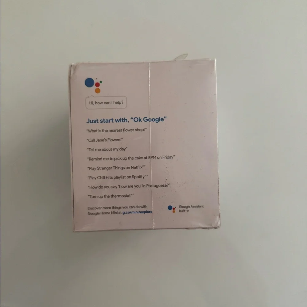 Google Home Mini Smart Speaker